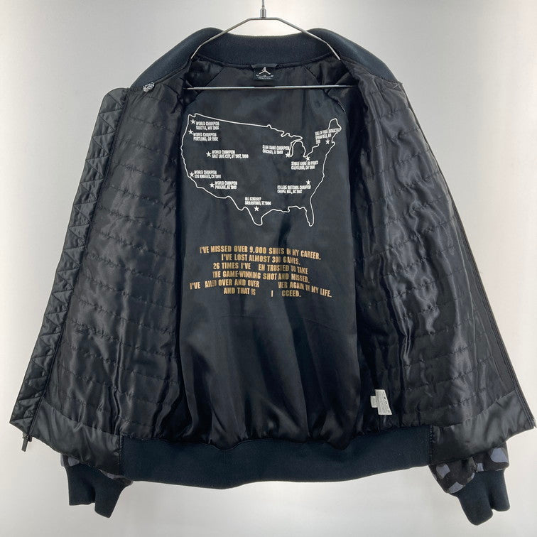 【中古品】【メンズ】 NIKE ナイキ 706724-010 AJ FLIGHT MEMBER JACKET 148-260415-WA-08-iwa サイズ：M 万代Net店