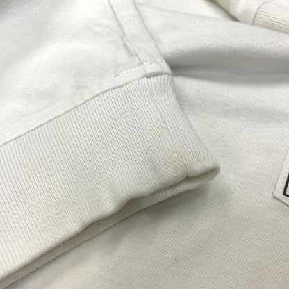 【中古品】【メンズ】 SUPREME シュプリーム SUPREME WOVEN LABEL LS TOP ウーブン ラベル ロングスリーブ トップ Tシャツ 149-260917-kh-06-izu サイズ：M カラー：ホワイト 万代Net店