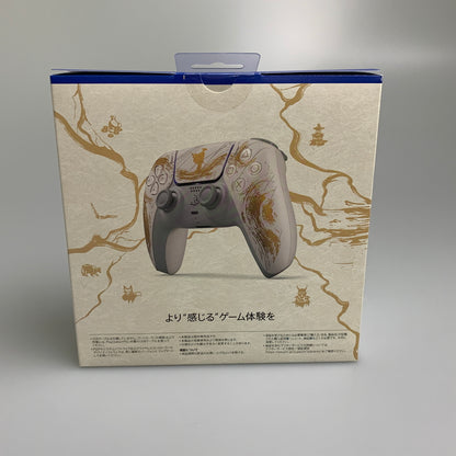 【未使用品】 SONY ソニー DualSense ワイヤレスコントローラー Ghost of Yotei ゴールド リミテッドエディション 024-260523-AS-8-min 万代Net店