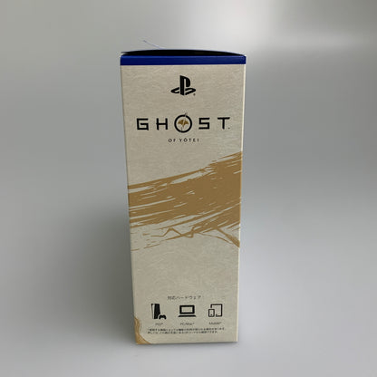 【未使用品】 SONY ソニー DualSense ワイヤレスコントローラー Ghost of Yotei ゴールド リミテッドエディション 024-260523-AS-8-min 万代Net店