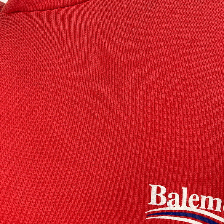 【現状渡し品】【メンズ】 Balements L/S PK パーカー 142-251230-WA-04-iwa サイズ：M カラー：レッド 万代Net店