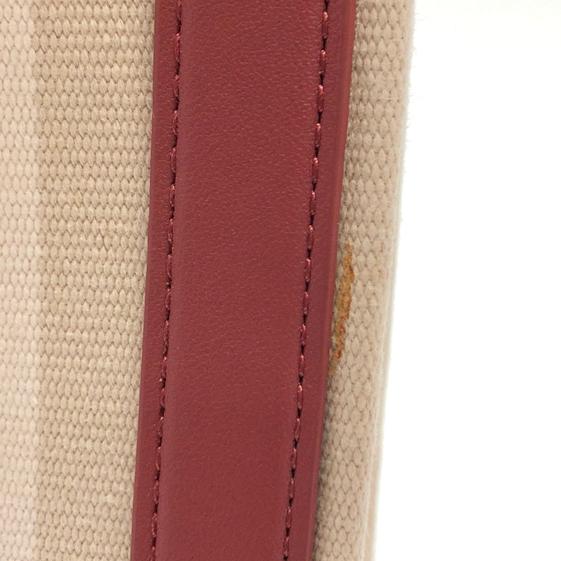【中古品】【レディース】 KATE SPADE ケイトスペード STRIPE TOTE BAG ストライプ トートバッグ 鞄 バッグ 188-260701-rs-07-fur カラー：レッド/ベージュ 万代Net店