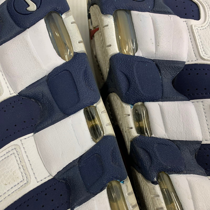 【中古品】【メンズ】 NIKE ナイキ FQ8182-100 AIR MORE UPTEMPO '96 OLYMPIC (2024) エア モア アップテンポ オリンピック スニーカー 靴 160-260917-kh-09-izu サイズ：30 カラー：WHITE/MIDNIGHT NAVY 万代Net店