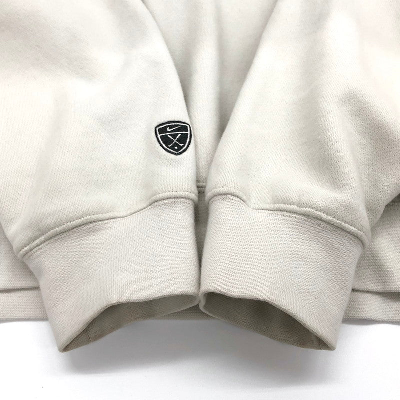 【現状渡し品】【メンズ】 NIKE ナイキ NIKE GOLF SWEAT S2TWA スウェット トレーナー 裏起毛 長袖 トップス スポーツ系 ヴィンテージ系 146-250416-rs-04-fur サイズ：M カラー：オフホワイト系 万代Net店
