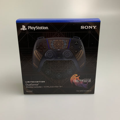 【中古品】 SONY ソニー PS5 DualSense ワイヤレスコントローラー FINAL FANTASY XVI リミテッドエディション(CFIJ-15500) 024-260523-AS-10-min 万代Net店