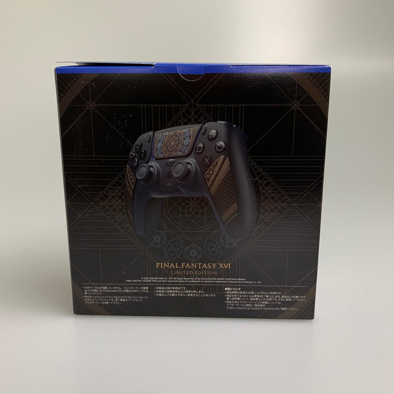 【中古品】 SONY ソニー PS5 DualSense ワイヤレスコントローラー FINAL FANTASY XVI リミテッドエディション(CFIJ-15500) 024-260523-AS-10-min 万代Net店