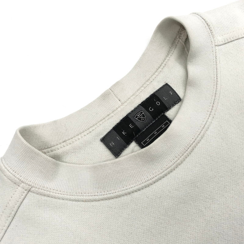 【現状渡し品】【メンズ】 NIKE ナイキ NIKE GOLF SWEAT S2TWA スウェット トレーナー 裏起毛 長袖 トップス スポーツ系 ヴィンテージ系 146-250416-rs-04-fur サイズ：M カラー：オフホワイト系 万代Net店