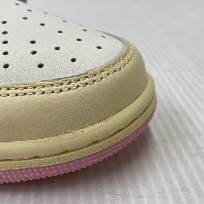 【中古美品】【メンズ】 NIKE ナイキ×TRAVIS SCOTT トラヴィス スコット IQ7604-100 AIR JORDAN 1 RETRO LOW OG エア ジョーダン ワン レトロ ロー オリジナル スニーカー シューズ 靴 160-260819-cs-09-izu サイズ：27.0cm カラー：MUSLIN/SHY PINK-SAIL 万代Net店