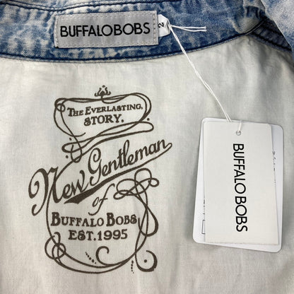 【中古品】【メンズ】 Buffalo Bobs バッファローボブズ SHIRT 147-260417-WA-01-iwa サイズ：2 カラー：BLUE 万代Net店