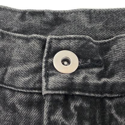 【中古品】【レディース】 MAISON SPECIALメゾンスペシャル LAYERED WRAP DENIM PANTS 21231465102 レイヤード ラップ デニムパンツ 切りっぱなし ボトムス 168-260701-rs-10-fur サイズ：36 カラー：ブラックデニム 万代Net店
