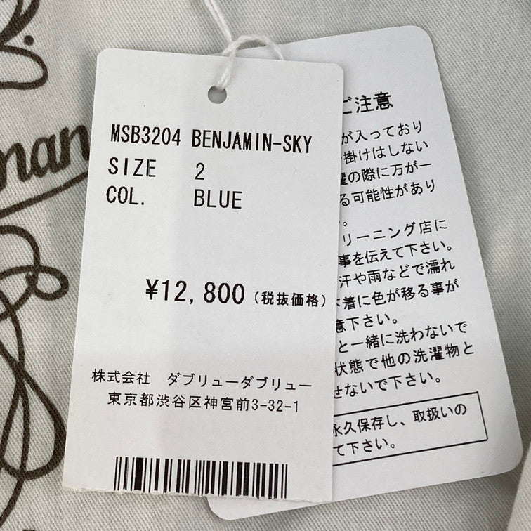 【中古品】【メンズ】 Buffalo Bobs バッファローボブズ SHIRT 147-260417-WA-01-iwa サイズ：2 カラー：BLUE 万代Net店