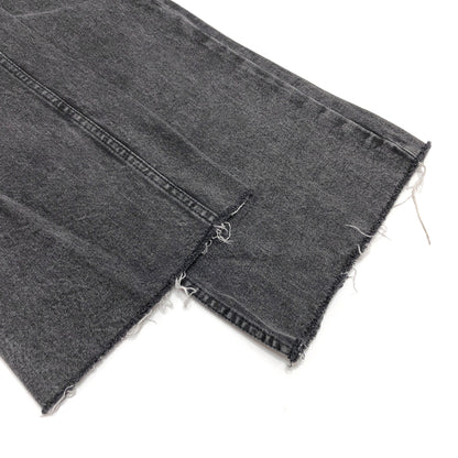 【中古品】【レディース】 MAISON SPECIALメゾンスペシャル LAYERED WRAP DENIM PANTS 21231465102 レイヤード ラップ デニムパンツ 切りっぱなし ボトムス 168-260701-rs-10-fur サイズ：36 カラー：ブラックデニム 万代Net店