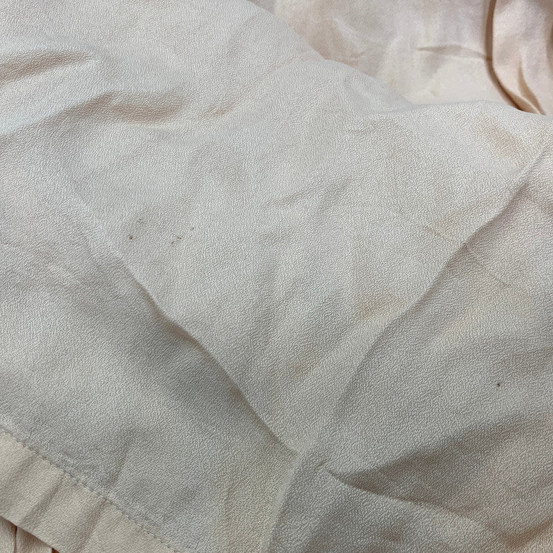 【現状渡し品】【メンズ】 PILGRIM ピルグリム 雪タグ NYLON WOVEN WITH ACETATE LS SHIRT ロングスリーブ シャツ トップス　 146-260917-kh-16-izu サイズ：M カラー：サーモンピンク系 万代Net店