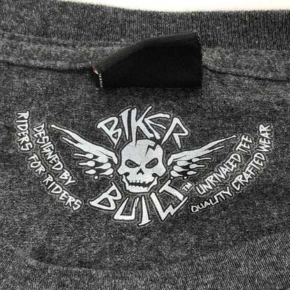 【中古品】【メンズ】 HARLEY DAVIDSON ハーレーダビッドソン S/S TEE 半袖 Tシャツ オーバーサイズ トップス アメカジ系 145-250728-rs-01-fur サイズ：不明 カラー：ダークグレー系 万代Net店