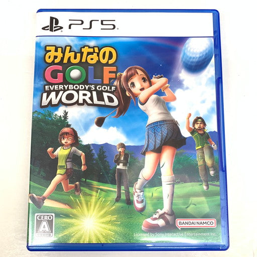 【中古品】 みんなのGOLF WORLD -PS5 026-260608-mo-07-fur 万代Net店