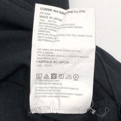 【現状渡し品】【メンズ】 COMME des GARCONS コムデギャルソン BLACK EMBLEM S/S TEE AX-T064 半袖 Tシャツ トップス 140-260701-rs-04-fur サイズ：M カラー：ブラック 万代Net店
