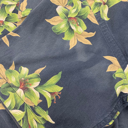 【中古品】【メンズ】 POLO BY RALPH LAUREN ポロバイラルフローレン CLAYTON OPEN COLLAR SS SHIRT オープン カラー ショートスリーブ シャツ トップス 146-260917-kh-17-izu サイズ：M カラー：ネイビー系 万代Net店