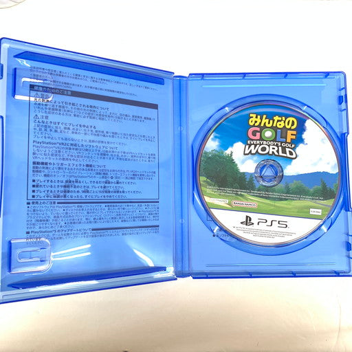 【中古品】 みんなのGOLF WORLD -PS5 026-260608-mo-07-fur 万代Net店