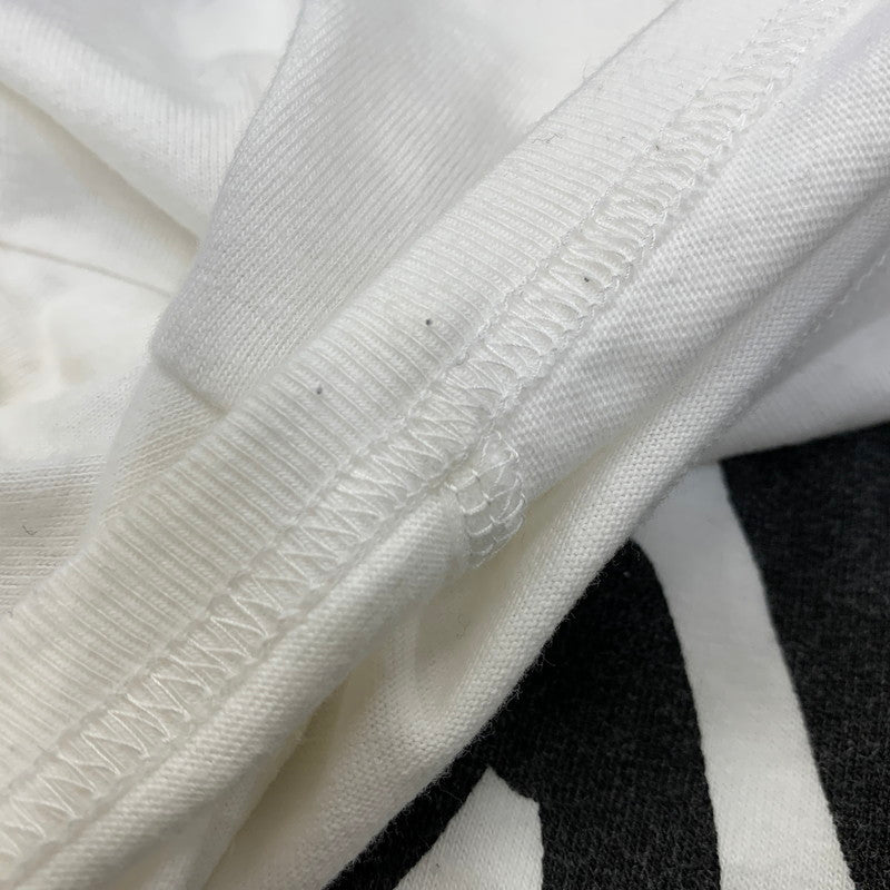 【中古品】【メンズ】 COMME DES GARCONS コムデギャルソン KK-T101 AD2023 青山店限定 ADAM PENDLETON MESSAGE SS TEE ショートスリーブ Tシャツ トップス 140-260917-kh-22-izu サイズ：S カラー：ホワイト 万代Net店