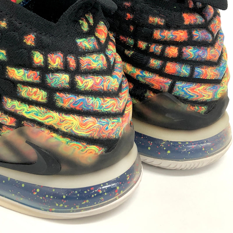 【中古品】【メンズ】 NIKE ナイキ LEBRON 17 JAMES GANG BQ3177-005 レブロン ジェームス ギャング スニーカー シューズ 靴 160-260701-rs-06-fur サイズ：28.0cm US10 カラー：ブラック/マルチカラー 万代Net店