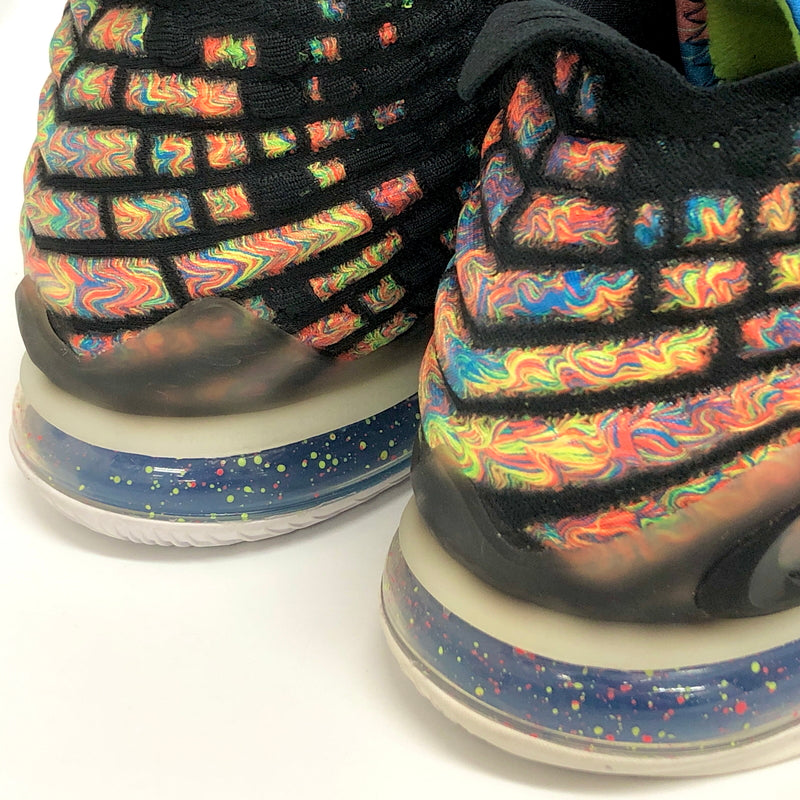 【中古品】【メンズ】 NIKE ナイキ LEBRON 17 JAMES GANG BQ3177-005 レブロン ジェームス ギャング スニーカー シューズ 靴 160-260701-rs-06-fur サイズ：28.0cm US10 カラー：ブラック/マルチカラー 万代Net店
