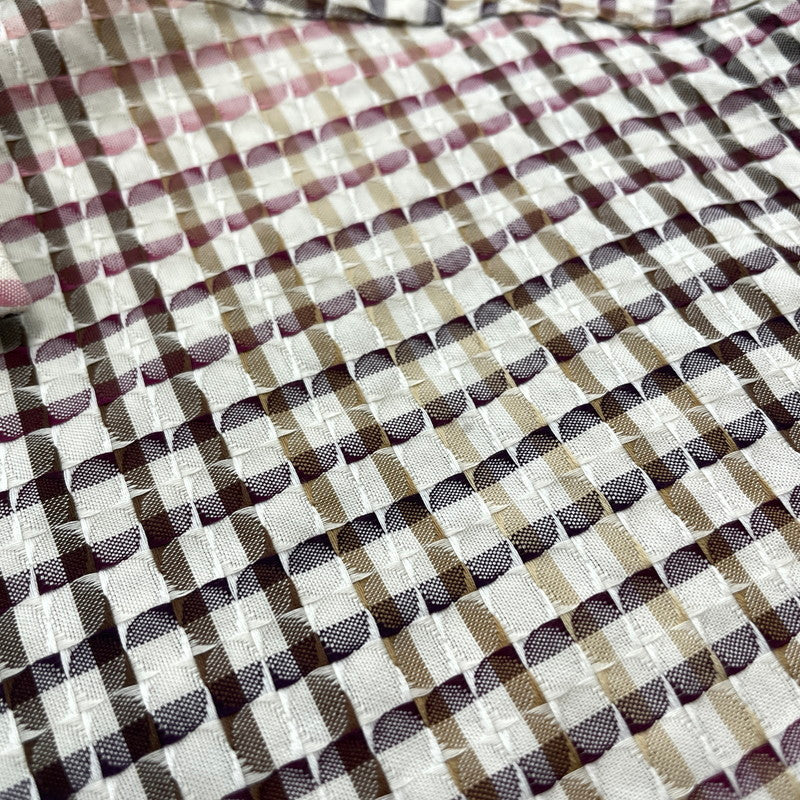 【中古品】【メンズ】 ETRO エトロ GRADATION L/S SHIRT グラデーション ロングスリーブ シャツ 長袖 トップス 141-251127-yo-09-tei サイズ：39 カラー：マルチ 万代Net店