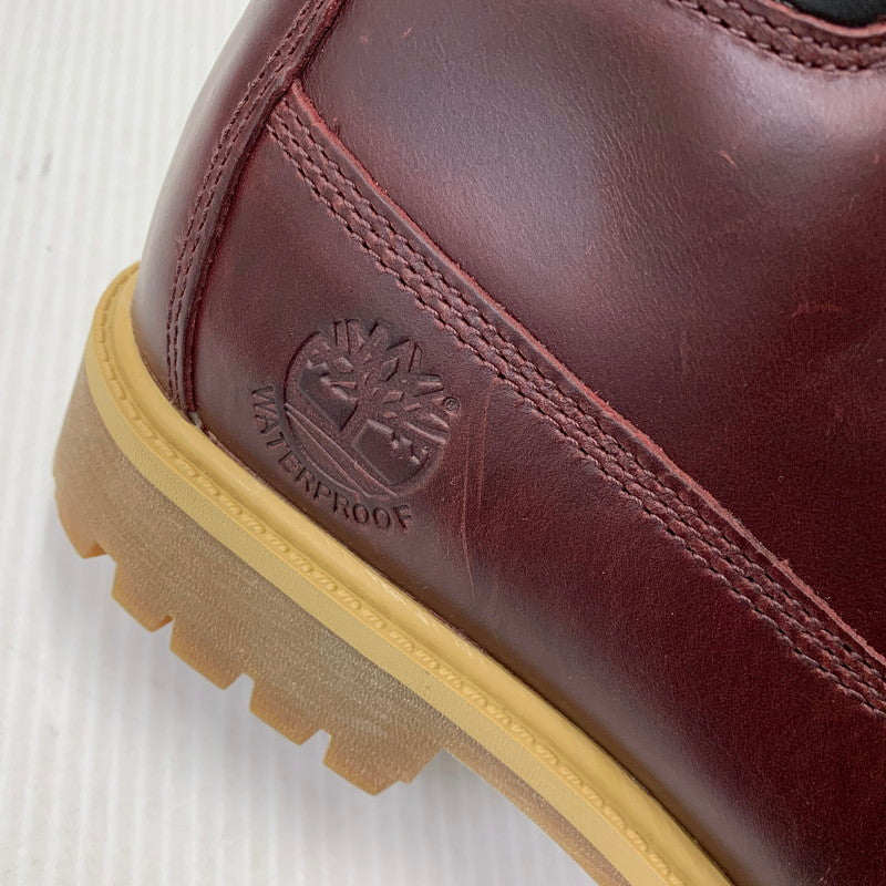 【中古品】【メンズ】 TIMBERLAND ティンバーランド A1GL7 ネルソン チャッカブーツ 靴 165-261022-kh-14-izu サイズ：27 カラー：バーガンディ 万代Net店