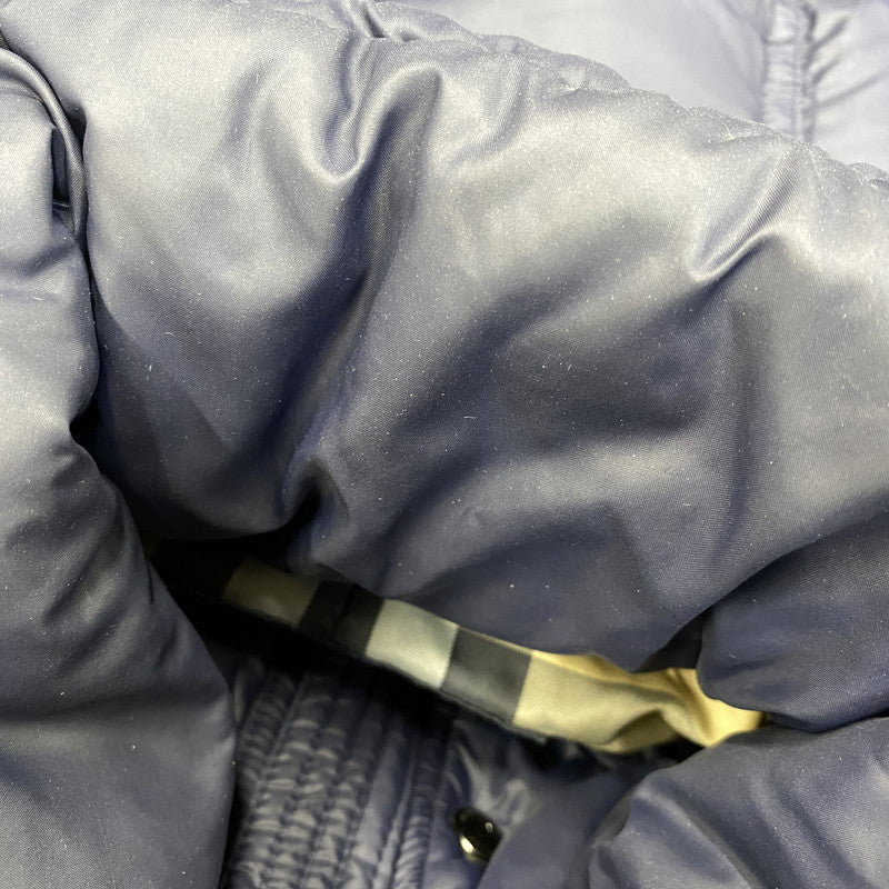 【中古品】【レディース】 BURBERRY LONDON バーバリー ロンドン B1C11-853-28 DOWN COAT ダウン コート アウター 168-251221-ya-07-izu サイズ：40 カラー：ネイビー 万代Net店