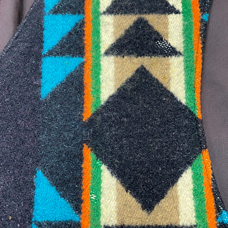 【現状渡し品】【メンズ】 HIGH GRADE WESTERN WEAR NATIVE WOOL VEST ハイ グレード ウエスタン ウェア ウール ベスト トップス 146-260119-kh-02-izu サイズ：42 カラー：ブラック系 万代Net店