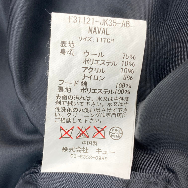 【中古品】【メンズ】 FAT エフエーティー フード付きウールシャツジャケット 赤 レッド・バッファローチェック 142-251231-WA-01-iwa サイズ：TITCH カラー：レッド ブラック グレー 万代Net店