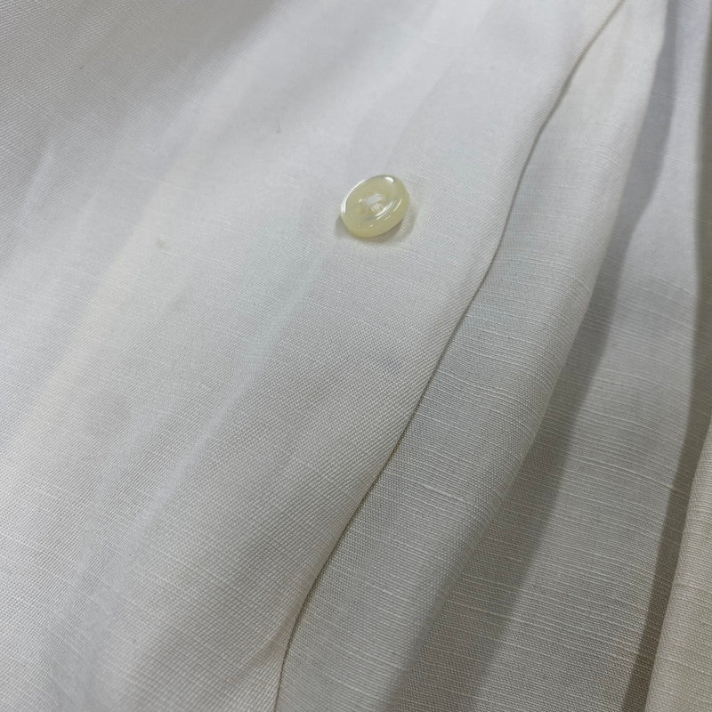 【中古品】【メンズ】 POLO RALPH LAUREN ポロ・ラルフローレン CALDWELL SILK LINEN SS SHIRT シルク リネン ショートスリーブ シャツ トップス 146-261008-kh-05-izu サイズ：L カラー：アイボリー系 万代Net店