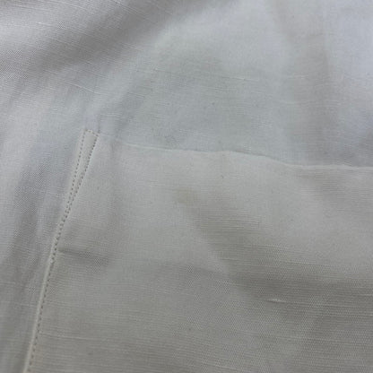 【中古品】【メンズ】 POLO RALPH LAUREN ポロ・ラルフローレン CALDWELL SILK LINEN SS SHIRT シルク リネン ショートスリーブ シャツ トップス 146-261008-kh-05-izu サイズ：L カラー：アイボリー系 万代Net店