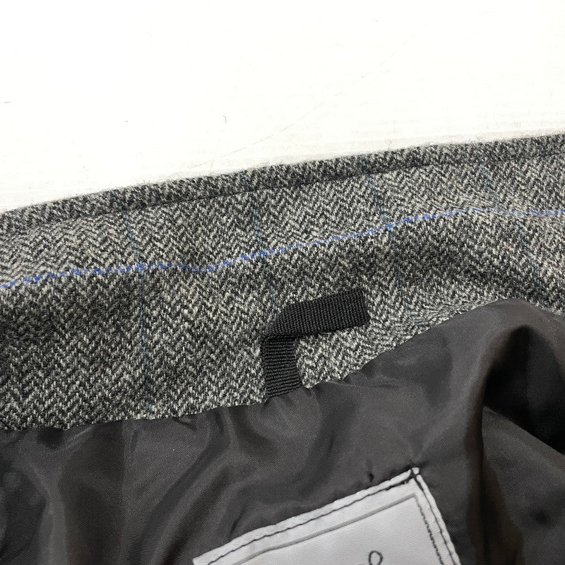 【中古品】【メンズ】 BRITISH OUTDOORS ブリティッシュアウトドア NYLON LINER WOOL CHECK JACKET ナイロン ライナー ウール チェック ジャケット アウター 145-251127-yo-15-tei サイズ：L カラー：グレー 万代Net店