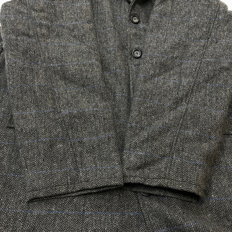 【中古品】【メンズ】 BRITISH OUTDOORS ブリティッシュアウトドア NYLON LINER WOOL CHECK JACKET ナイロン ライナー ウール チェック ジャケット アウター 145-260816-kk-08-hon サイズ：L カラー：グレー 万代Net店