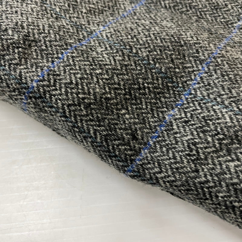 【中古品】【メンズ】 BRITISH OUTDOORS ブリティッシュアウトドア NYLON LINER WOOL CHECK JACKET ナイロン ライナー ウール チェック ジャケット アウター 145-260816-kk-08-hon サイズ：L カラー：グレー 万代Net店