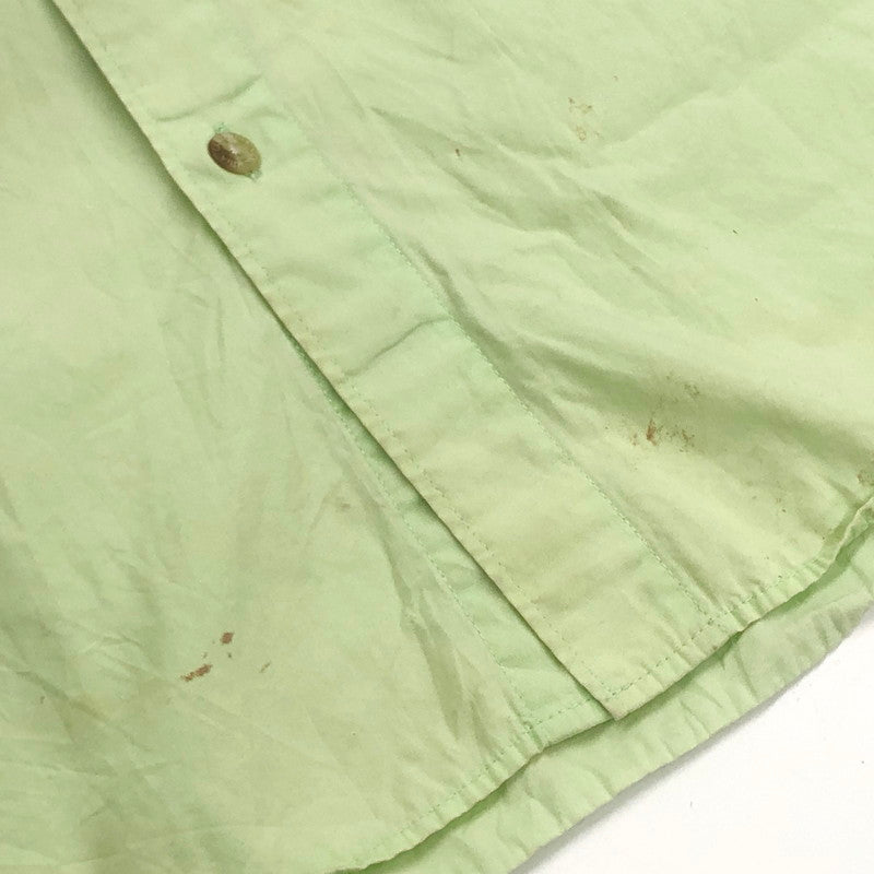 【ジャンク品】【メンズ】 Columbia コロンビア フィッシングシャツ FM7120 長袖 トップス 古着 アウトドア系 ヴィンテージ系 146-251017-rs-11-fur サイズ：XXL カラー：ライトグリーン 万代Net店