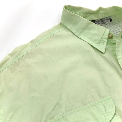 【ジャンク品】【メンズ】 Columbia コロンビア フィッシングシャツ FM7120 長袖 トップス 古着 アウトドア系 ヴィンテージ系 146-251017-rs-11-fur サイズ：XXL カラー：ライトグリーン 万代Net店