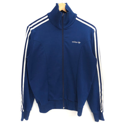 【現状渡し品】【メンズ/レディース】 adidas アディダス 80S TRACK JACKET トラックジャケット ジャージ ヴィンテージ系 146-260415-rs-07-fur サイズ：M カラー：ブルー 万代Net店