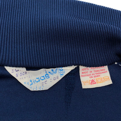【現状渡し品】【メンズ/レディース】 adidas アディダス 80S TRACK JACKET トラックジャケット ジャージ ヴィンテージ系 146-260415-rs-07-fur サイズ：M カラー：ブルー 万代Net店