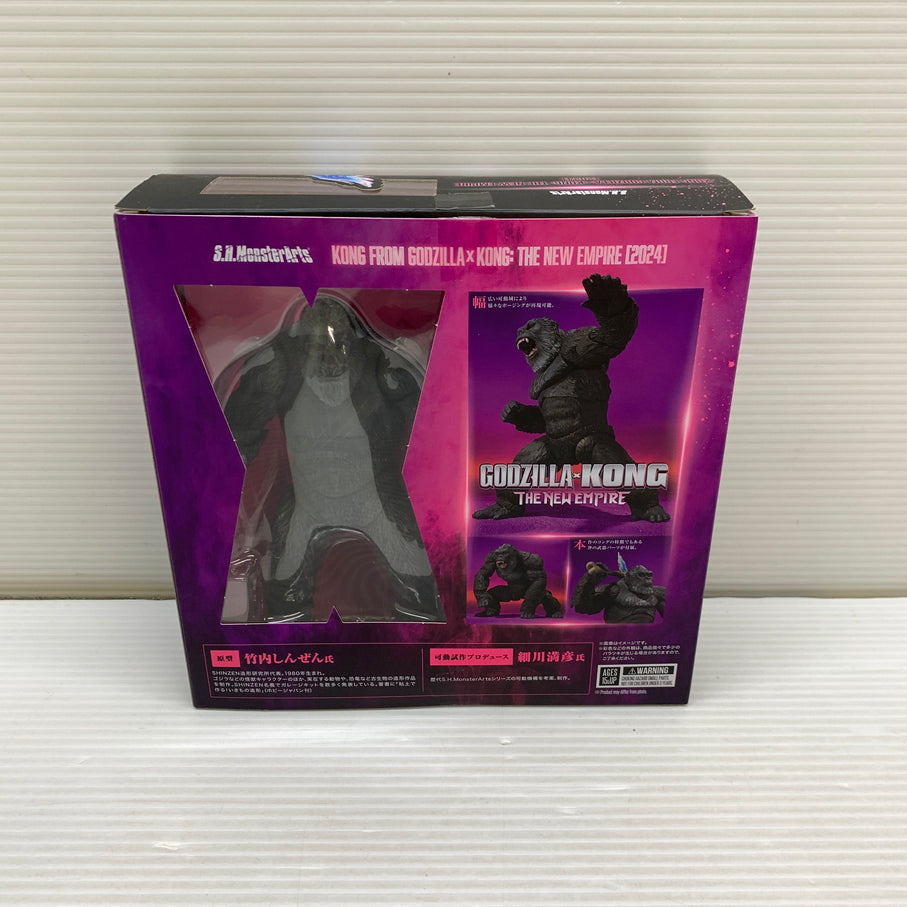【中古品】 S.H.MonsterArts KONG FROM GODZILLA x KONG：THE NEW EMPIRE (2024) 044-260715-YT-11-min 万代Net店