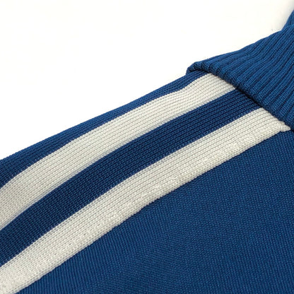 【現状渡し品】【メンズ/レディース】 adidas アディダス 80S TRACK JACKET トラックジャケット ジャージ ヴィンテージ系 146-260415-rs-07-fur サイズ：M カラー：ブルー 万代Net店