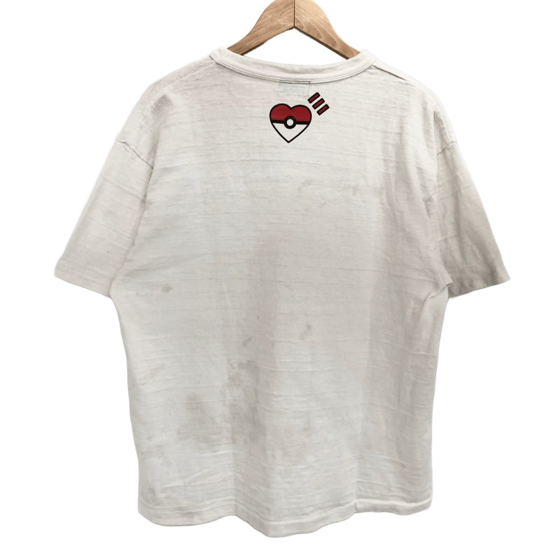 【現状渡し品】【メンズ】 HUMAN MADE × POKEMON ヒューマンメイド GRAPHIC PIKACHU SS TEE ピカチュウ Tシャツ 半袖 トップス 142-260924-rs-05-fur サイズ：L カラー：ホワイト 万代Net店