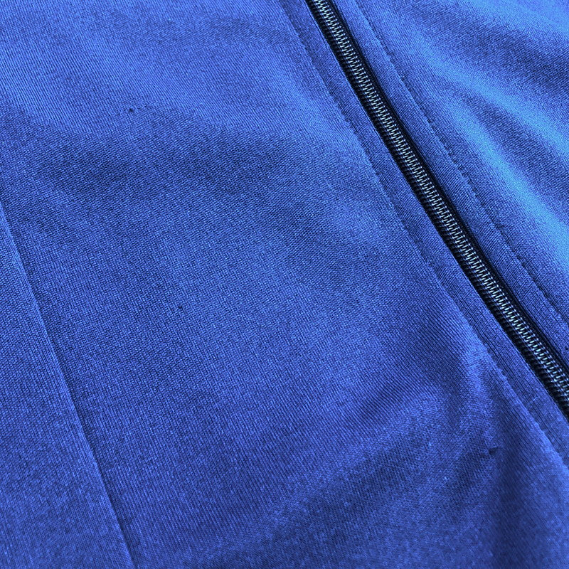 【現状渡し品】【メンズ/レディース】 adidas アディダス 80S TRACK JACKET トラックジャケット ジャージ ヴィンテージ系 146-260415-rs-07-fur サイズ：M カラー：ブルー 万代Net店