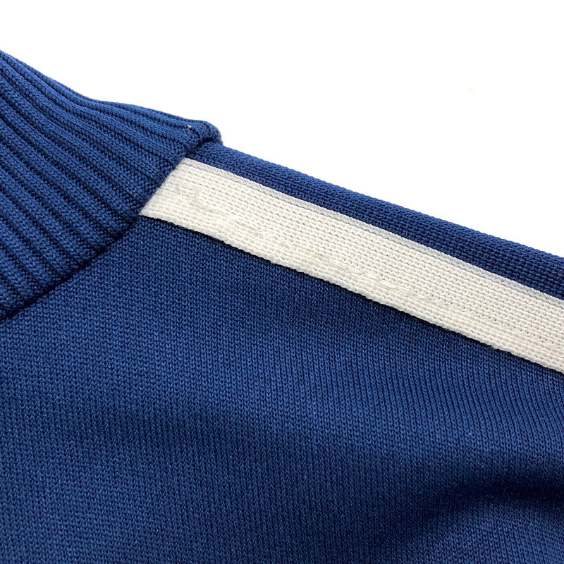 【現状渡し品】【メンズ/レディース】 adidas アディダス 80S TRACK JACKET トラックジャケット ジャージ ヴィンテージ系 146-260415-rs-07-fur サイズ：M カラー：ブルー 万代Net店