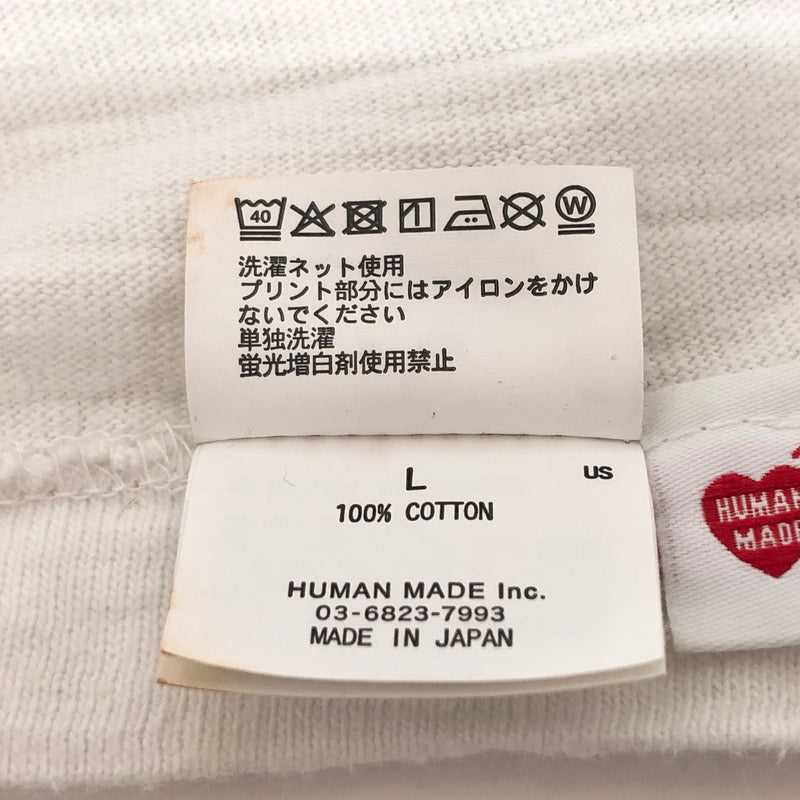 【現状渡し品】【メンズ】 HUMAN MADE × POKEMON ヒューマンメイド GRAPHIC PIKACHU SS TEE ピカチュウ Tシャツ 半袖 トップス 142-260924-rs-05-fur サイズ：L カラー：ホワイト 万代Net店