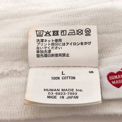 【現状渡し品】【メンズ】 HUMAN MADE × POKEMON ヒューマンメイド GRAPHIC PIKACHU SS TEE ピカチュウ Tシャツ 半袖 トップス 142-260924-rs-05-fur サイズ：L カラー：ホワイト 万代Net店