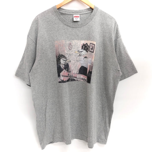 【中古品】【メンズ】 SUPREME × ANTIHERO シュプリーム アンタイヒーロー 22SS CURBS TEE 半袖 Tシャツ トップス 古着 149-260924-rs-06-fur サイズ：XL カラー：グレー 万代Net店