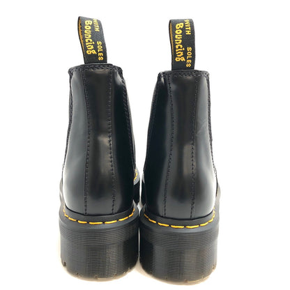 【中古品】【レディース】 Dr.Martens ドクターマーチン 2976 QUAD LEATHER PLATFORM CHELSEA BOOTS 24687001 チェルシーブーツ サイドゴア ブーツ シューズ 靴 167-260416-rs-03-fur サイズ：23.0cm UK4 カラー：ブラック 万代Net店