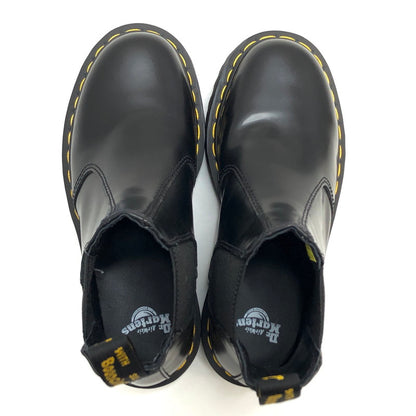 【中古品】【レディース】 Dr.Martens ドクターマーチン 2976 QUAD LEATHER PLATFORM CHELSEA BOOTS 24687001 チェルシーブーツ サイドゴア ブーツ シューズ 靴 167-260416-rs-03-fur サイズ：23.0cm UK4 カラー：ブラック 万代Net店