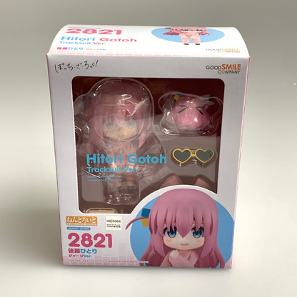 【未使用品】 ねんどろいど 2821 後藤ひとり ジャージver. ぼっち・ざ・ろっく フィギュア 053-260529-zi-18-min 万代Net店
